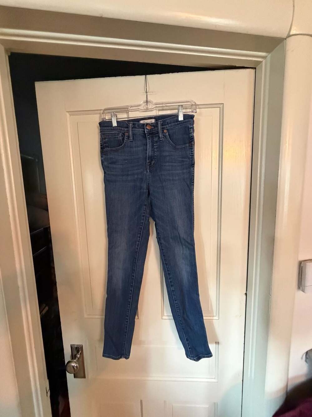 Madewell 10-Inch High-Rise Skinny Jeans in Medium Wash Size 26